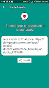 2 Schermata Chat zone