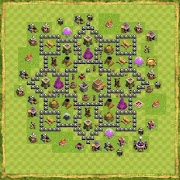 Unbeatable Base Map COC 截图 3