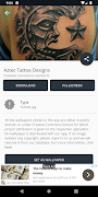 Aztec Tattoo Designs Screenshot 7