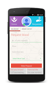 iCare Smart blood donation app Screenshot 1