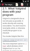 Valgrind Debugger Reference captura de pantalla 4