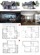 Tiny House Plans โปสเตอร์