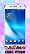 Şeffaf Saat Widget Ekran Görüntüsü 3
