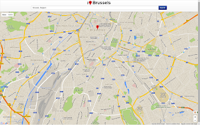 Brussels Map ภาพหน้าจอ 2