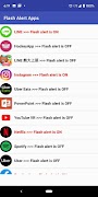 Flash Alert : App & Call & SMS ภาพหน้าจอ 1