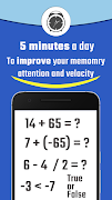 Brain games - Math - Reflex - Attention screenshot 1