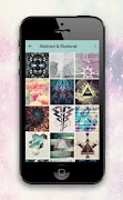 برنامه‌نما Hipster Backgrounds عکس از صفحه