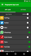 Fingerprint AppLock : PIN & Pattern Lock capture d'écran 4