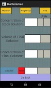 BioChemiCalc screenshot 2