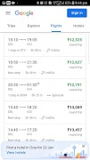 Flight Search - Google Flights screenshot 2