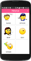 Flirty Sexy Adult Emojis capture d'écran 2