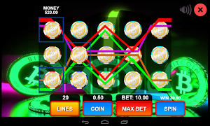 Bitcoin Slot Machine captura de pantalla 3