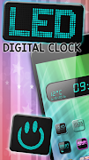 LED Digitale Klok-poster