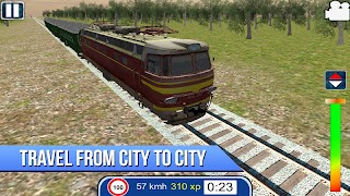 Russian Train Simulator 3D تصوير الشاشة 5