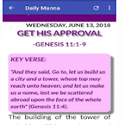 OUR DAILY MANNER Poster