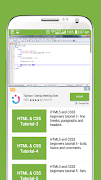 C C++ Java Android HTML CSS Bootstrap  AngularJS syot layar 2