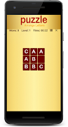 Puzzle Arrange Letters Cartaz