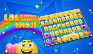 برنامهنما Cute & Funny 2018 NEW Emoji Keyboard Theme عکس از صفحه