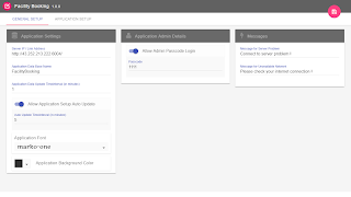 Facility Booking syot layar 4