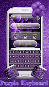 Purple Color Keyboard Designs poster