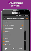 Plastic Dictionary capture d'écran 2