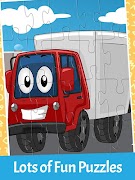 Kids Trucks Jigsaw Puzzle screenshot 2