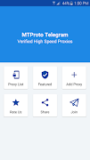 MTProxify - Telegram MTProto Proxies plakat