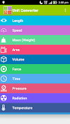 Unit Converter For Android imagem de tela 4