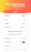 برنامه‌نما H2o Reminder عکس از صفحه