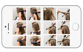 Curly Hair Tutorial اسکرین شاٹ 7