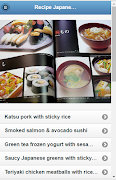 Japanese Food Recipes screenshot 3