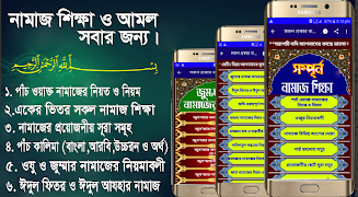 সকল প্রকার নামাজের নিয়ত ও নিয়ম plakat