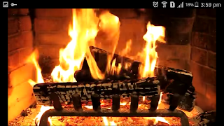 برنامه‌نما Virtual Fireplace عکس از صفحه