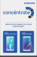 CONCENTRATE CON SAMSUNG GALAXY poster