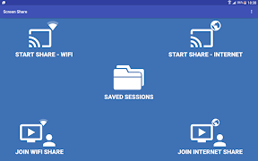 برنامه‌نما Screen Share عکس از صفحه