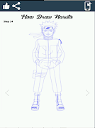 How Draw Naruto ảnh chụp màn hình 6