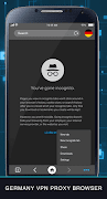 Germany Unblock Proxy Browser, VPN Private Browser 截图 1