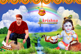 Janmashtami Photo Editor Frame 截图 5