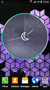 Night Clock Widget Cartaz