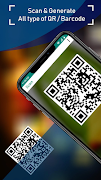 برنامه‌نما QR Code - Barcode Scanner & Reader عکس از صفحه