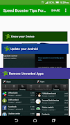 Speed Booster Tips For Android poster