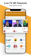 Live TV all channels free online guide اسکرین شاٹ 3