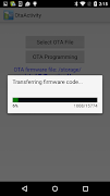 BLE OTA update screenshot 3