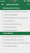 Learn Excel 2007 скриншот 4