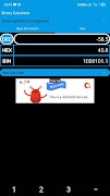 برنامه‌نما Binary Calculator عکس از صفحه