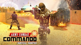 Army Combat Commando Survival Shooter plakat