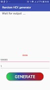 Random Hex Number Generator 스크린샷 4