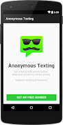 Anonymous Texting poster