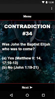 Bible Contradictions screenshot 1
