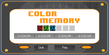 Bit Color Memory Plakat
